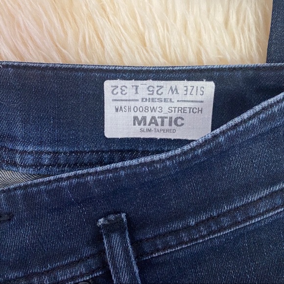 NWT Diesel Skinny Jeans Dark Wash Women’s W25 L32 - Picture 6 of 11